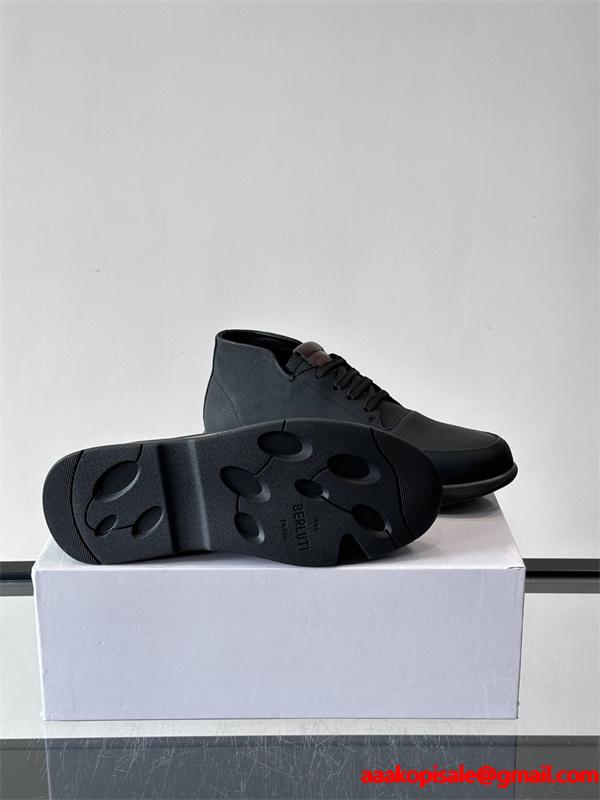 洗練 Berluti ベルルッティ コピー レザースニーカー 快適フィット 日常使いに最適