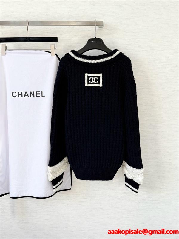 CHANEL 25NシャネルセータースーパーコピーＮ級レディースファッション人気色お洒落コーディネート