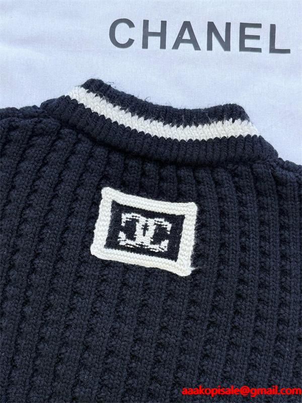 CHANEL 25NシャネルセータースーパーコピーＮ級レディースファッション人気色お洒落コーディネート