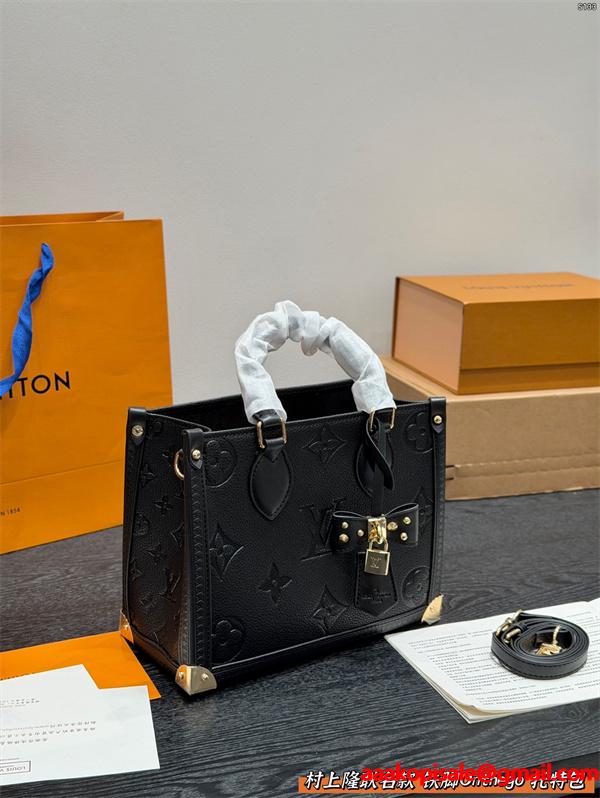 Lv 村上隆 コラボハンドバッグOnthego toteルイヴィトンバッグコピー2026最新トレンド収納性抜群