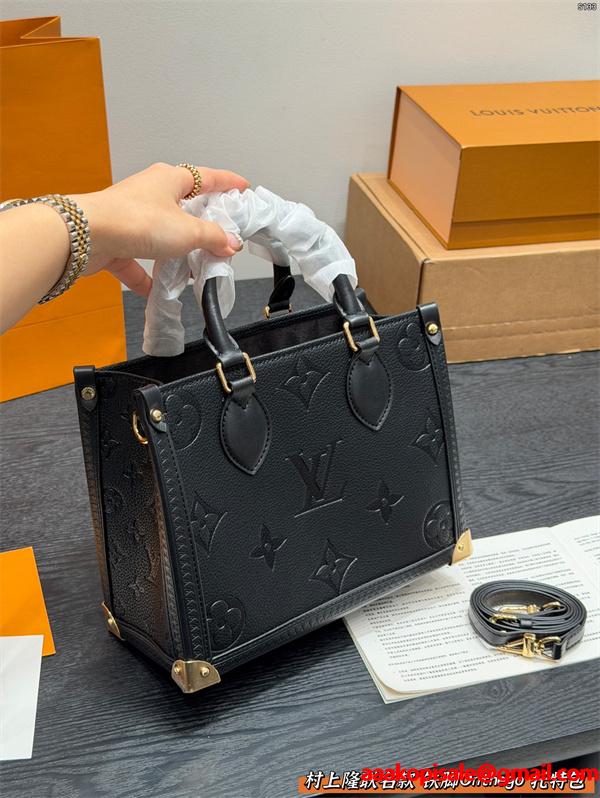 Lv 村上隆 コラボハンドバッグOnthego toteルイヴィトンバッグコピー2026最新トレンド収納性抜群