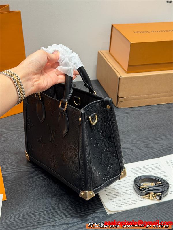 Lv 村上隆 コラボハンドバッグOnthego toteルイヴィトンバッグコピー2026最新トレンド収納性抜群