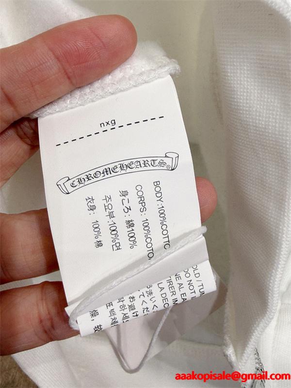 洗練ロゴ刺繍 ジップパーカー 軽量素材 デイリー万能 クロムハーツ Chrome Hearts コピー