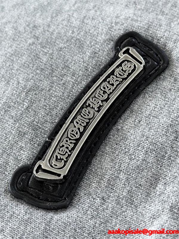 クロムハーツ Chrome Hearts コピー ミニマルクロス刺繍 パーカー シンプル洗練 定番