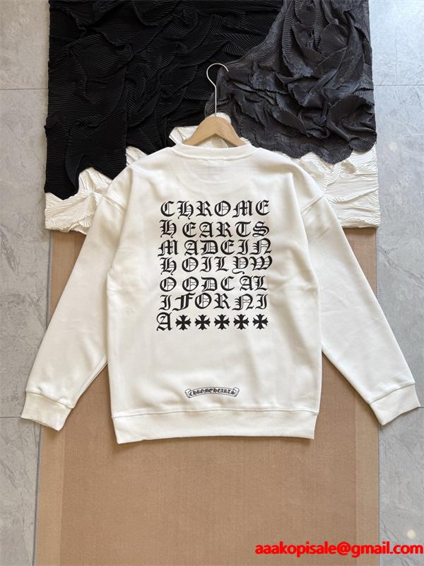 クラシックエンブレム スウェット 上質裏毛 着回し自在 クロムハーツ Chrome Hearts コピー