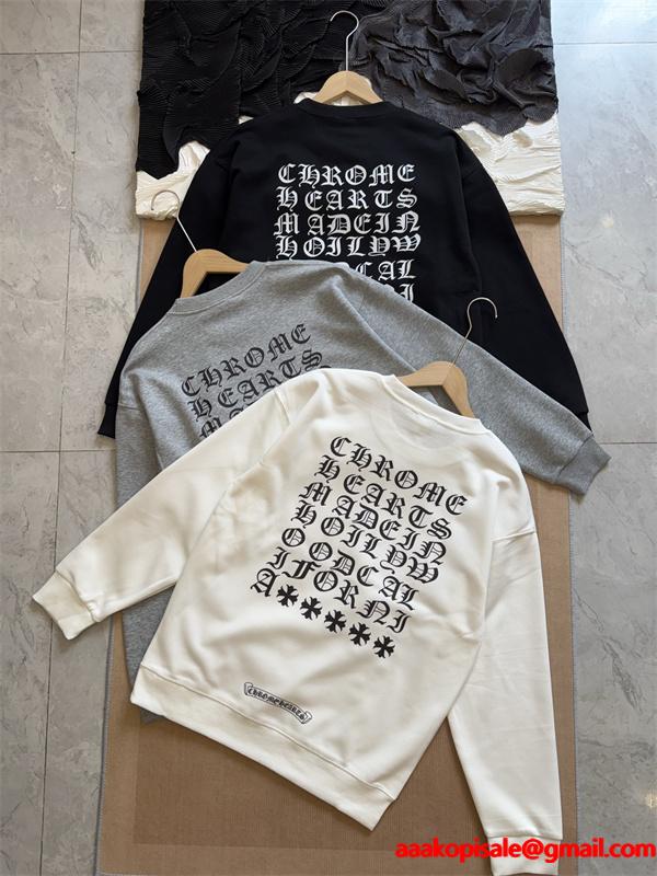 クラシックエンブレム スウェット 上質裏毛 着回し自在 クロムハーツ Chrome Hearts コピー
