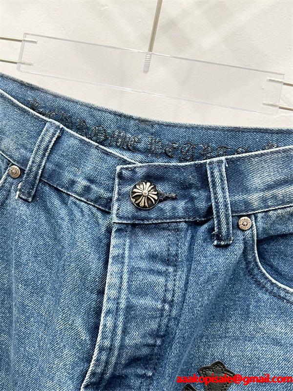 プレミアム感 存在感抜群 2026新作コーデ デニムパンツ クロムハーツ Chrome Hearts コピー