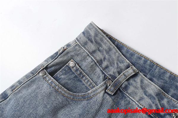 定番人気 オールオーバークロス 万能 デニムパンツ クロムハーツ Chrome Hearts コピー