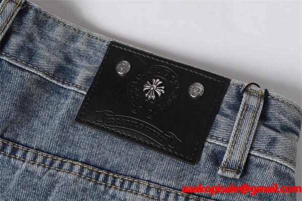 定番人気 オールオーバークロス 万能 デニムパンツ クロムハーツ Chrome Hearts コピー