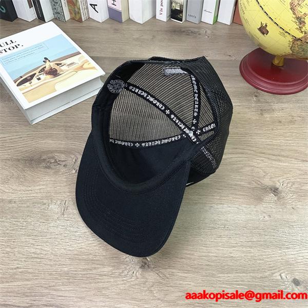 クロムハーツ Chrome Hearts コピー 個性派 トリプルスター装飾 クール系 キャップ