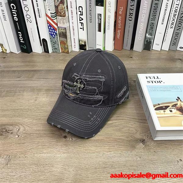 クロムハーツ Chrome Hearts コピー 渋み クロスアクセント 大人向け キャップ 