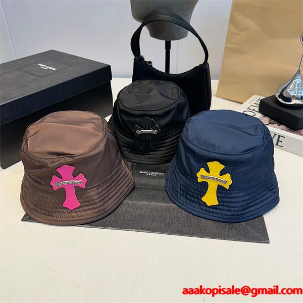 人気爆発 トレンド対応 バケットハット クロムハーツ Chrome Hearts コピー