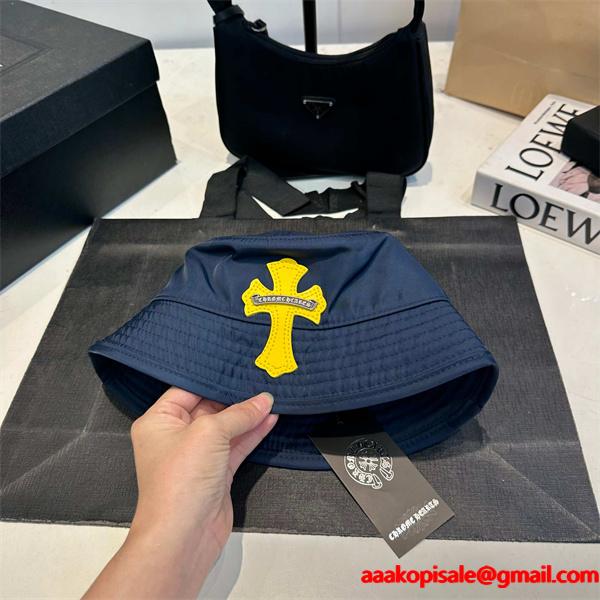 人気爆発 トレンド対応 バケットハット クロムハーツ Chrome Hearts コピー