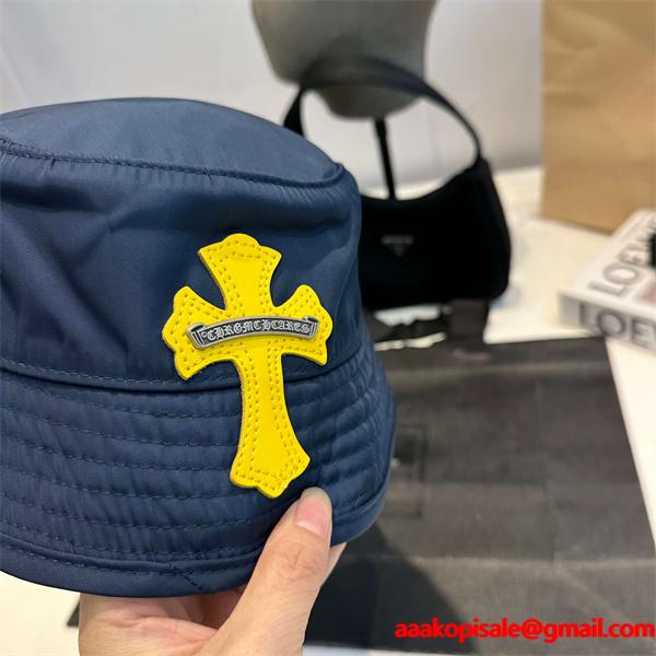 人気爆発 トレンド対応 バケットハット クロムハーツ Chrome Hearts コピー