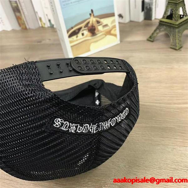 定番人気 モノトーン配色 万能 クロムハーツ Chrome Hearts コピー キャップ