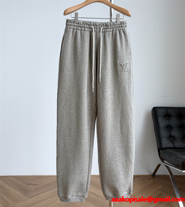 ルイヴィトンスウェットパンツコピー2026トレンドファッションエレガント新作67.5-75㎏ｓサイズおすすめ