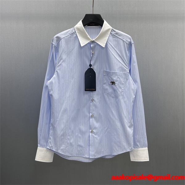 ☆Lv SS26上品☆ルイヴィトンシャツコピーLOUIS VUITTON新作カジュアルスタイル