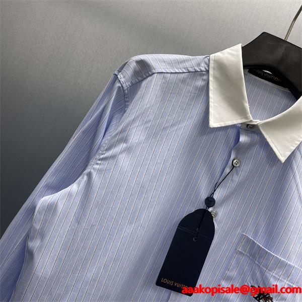 ☆Lv SS26上品☆ルイヴィトンシャツコピーLOUIS VUITTON新作カジュアルスタイル