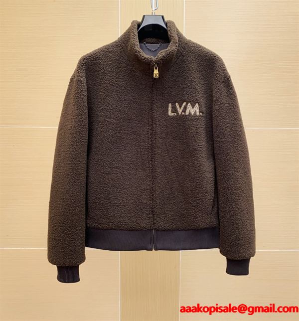 L.V.M☆☆ルイヴィトンジャケットコピーLOUIS VUITTONエレガント新作コーヒー色超人気