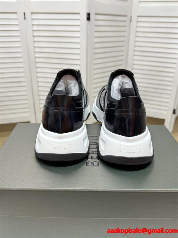 限定モデル パティーヌ Berluti ベルルッティ コピー スリッポン 存在感 2026新作