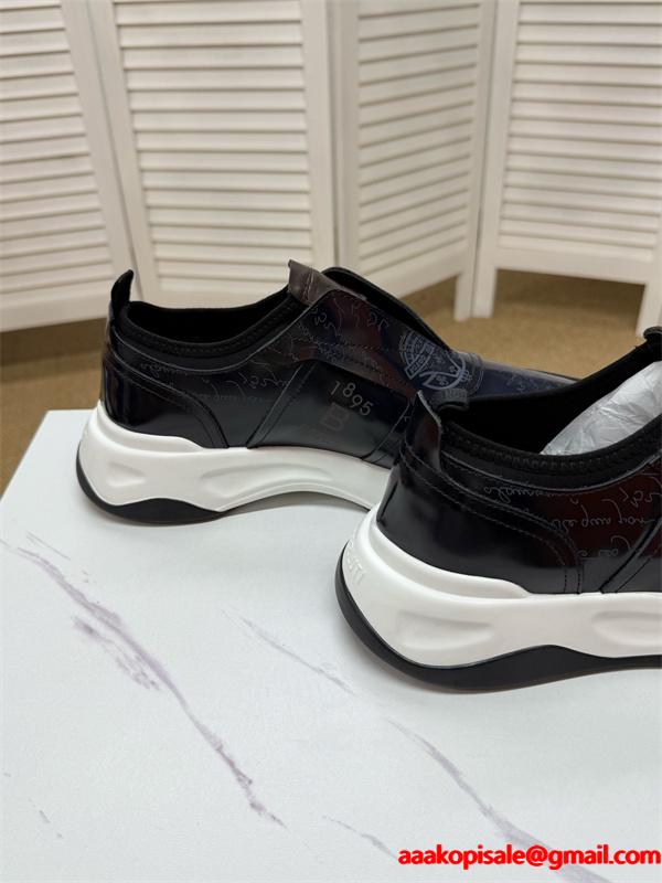 限定モデル パティーヌ Berluti ベルルッティ コピー スリッポン 存在感 2026新作