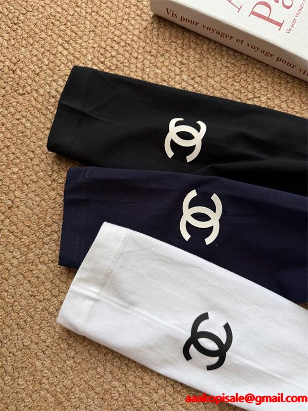 CHANEL 2026春夏SS シャネル長袖ｔシャツコピーリラックス感3色使い勝手
