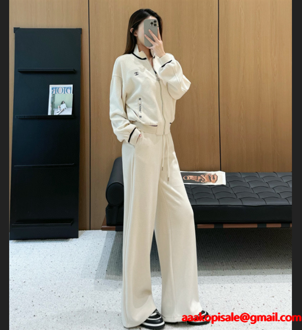 CHANEL★★シャネルセットアップコピー2026高級感レディースファッション上品3色