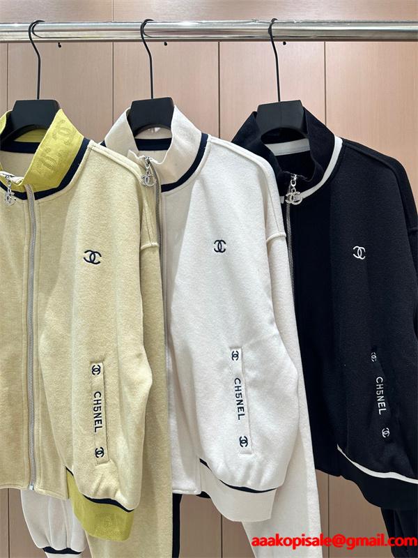 CHANEL★★シャネルセットアップコピー2026高級感レディースファッション上品3色