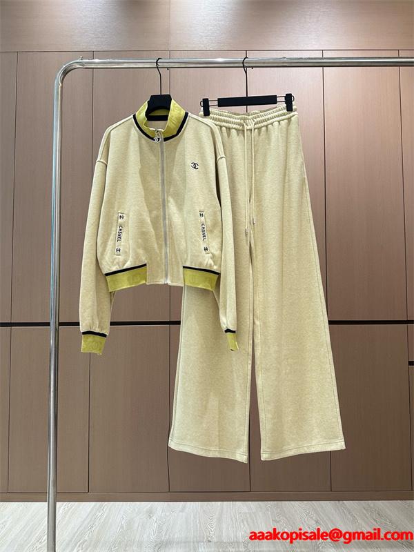 CHANEL★★シャネルセットアップコピー2026高級感レディースファッション上品3色