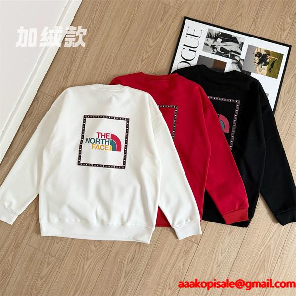 2026新作 プリント スウェット カジュアル トレンド THE NORTH FACE ザノースフェイス コピー