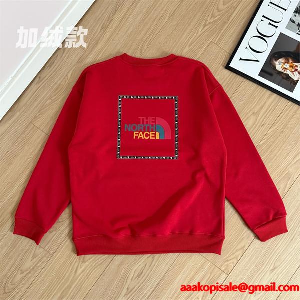 2026新作 プリント スウェット カジュアル トレンド THE NORTH FACE ザノースフェイス コピー