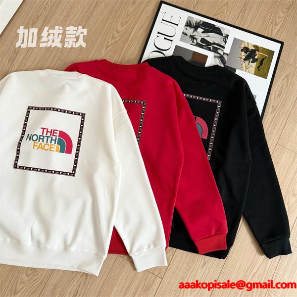 2026新作 プリント スウェット カジュアル トレンド THE NORTH FACE ザノースフェイス コピー