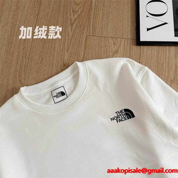  THE NORTH FACE ザノースフェイス コピー バックプリント スウェット 保温性 定番人気