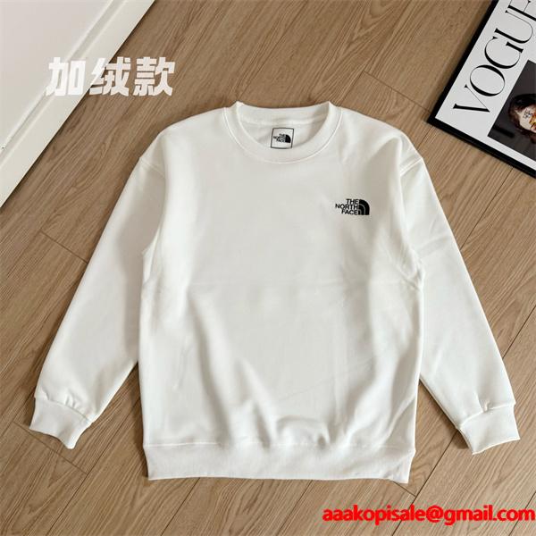  THE NORTH FACE ザノースフェイス コピー バックプリント スウェット 保温性 定番人気