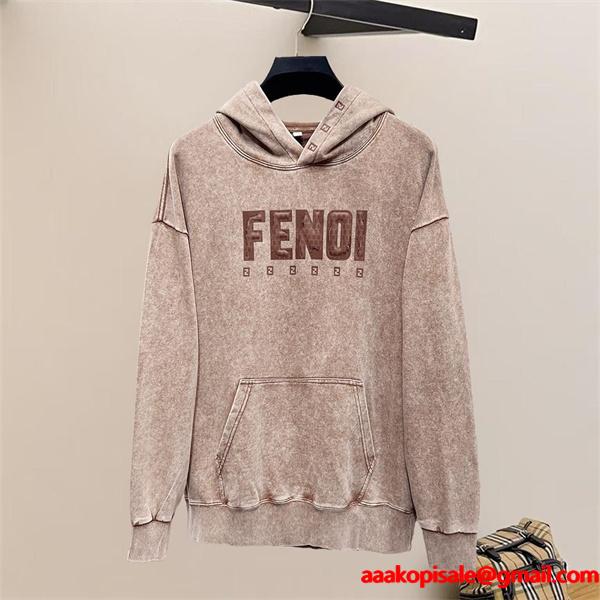 2026新作 パーカー 裏起毛 トレンド感 売れ筋 FENDI フェンディ コピー