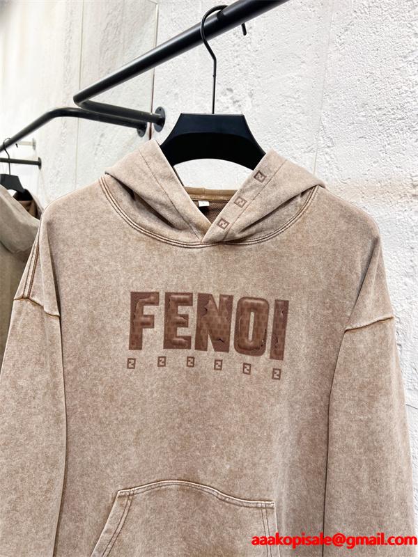 2026新作 パーカー 裏起毛 トレンド感 売れ筋 FENDI フェンディ コピー