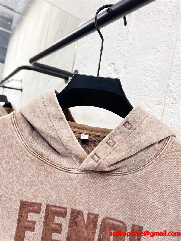 2026新作 パーカー 裏起毛 トレンド感 売れ筋 FENDI フェンディ コピー