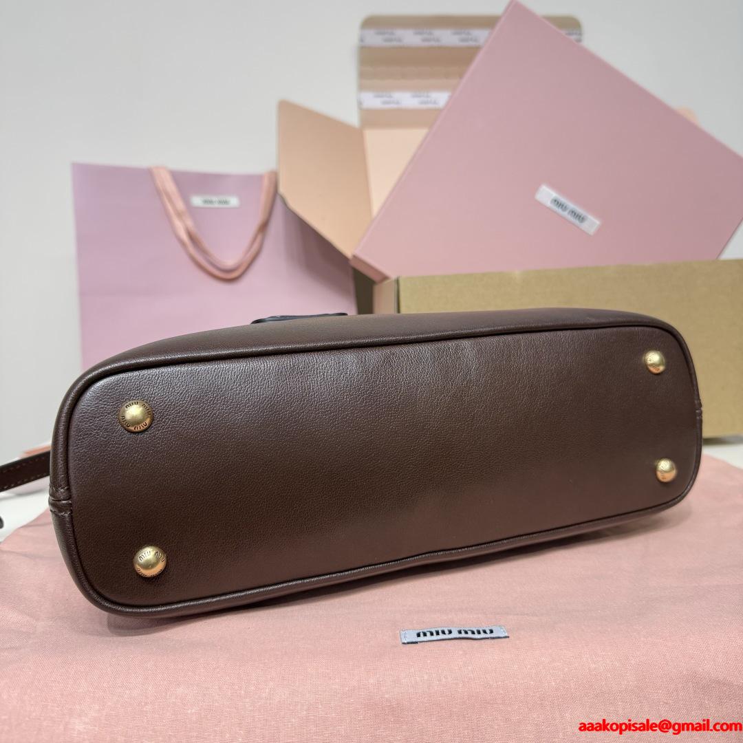 5BA292❤ミュウミュウハンドバッグスーパーコピーＮ級 MiuMiu激レアアイテム激安通販