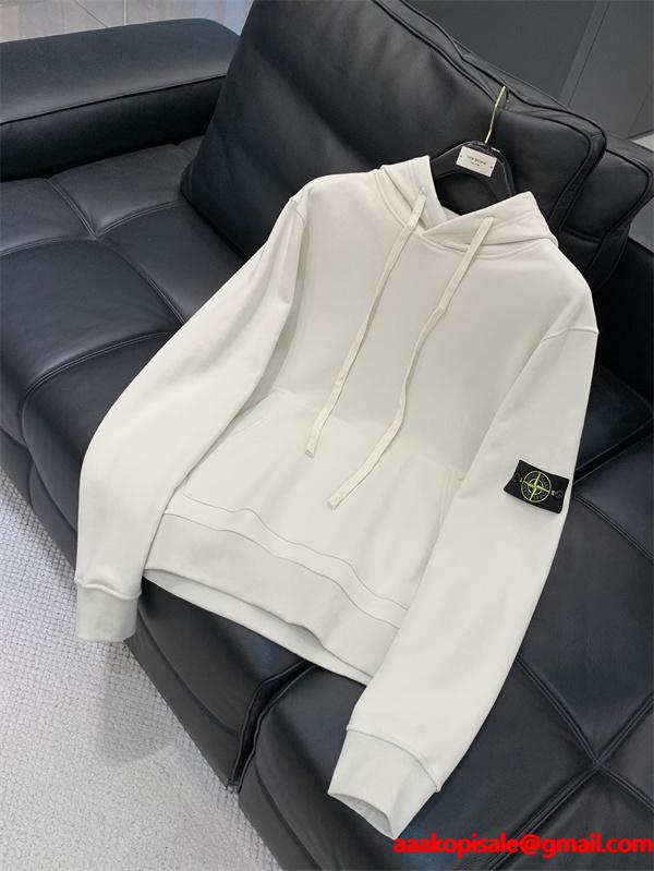 STONE ISLAND ストーンアイランド パーカーコピートレンド人気2026ファッションお洒落コーデ上質アイテム