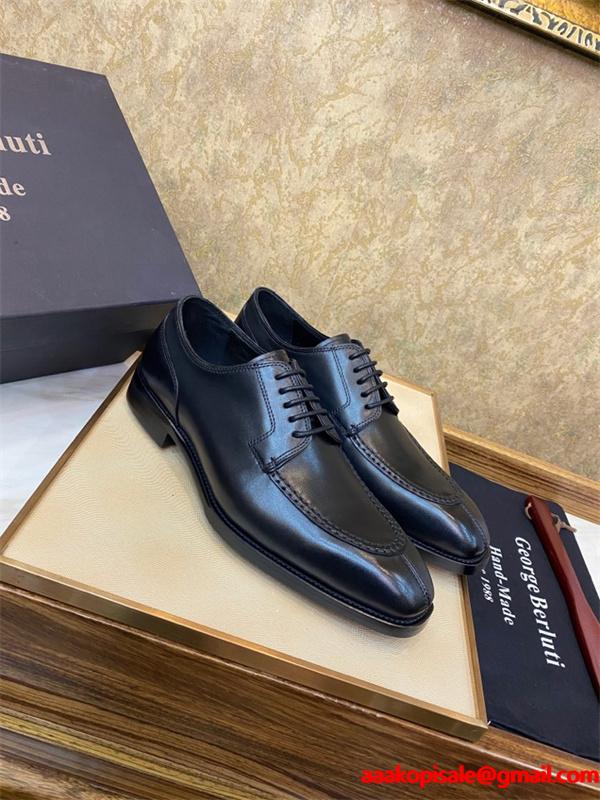 上品 定番 内羽根 スムース  2026新作 シューズ Berluti ベルルッティ コピー