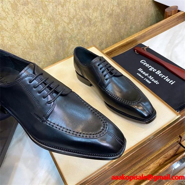 上品 定番 内羽根 スムース  2026新作 シューズ Berluti ベルルッティ コピー