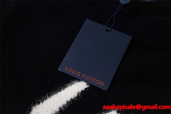  話題沸騰 2026新作 立体ロゴ 柔らか素材 ニット LOUIS VUITTON ルイヴィトン コピー