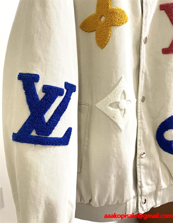LOUIS VUITTON ルイヴィトン コピー 視線集中 2026新作 刺繍デザイン ジャケット