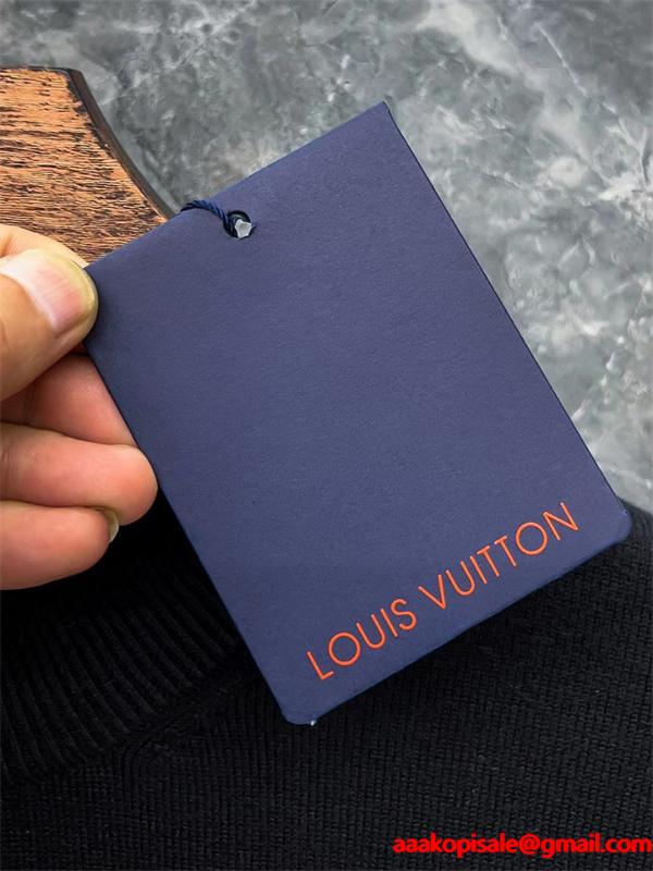 入手困難 2026新作 サークルロゴ プレミアム ニット LOUIS VUITTON ルイヴィトン コピー