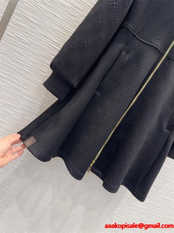 LOUIS VUITTON ルイヴィトン コピー 視線集中 フーデッド 2026新作コーデ ロングアウター