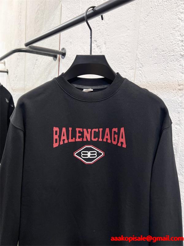 人気爆発 2026新作 肌触り良好 着心地最高 BALENCIAGA バレンシアガ コピー スウェット