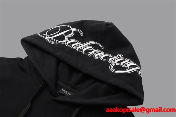 話題沸騰 2026新作 肌触り良好 ゆったり BALENCIAGA バレンシアガ コピー パーカー