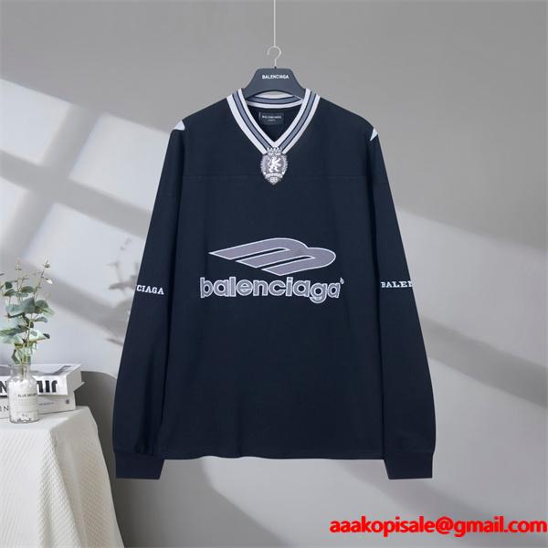 売れ筋 2026新作 動きやすい ロングスリーブ BALENCIAGA バレンシアガ コピー