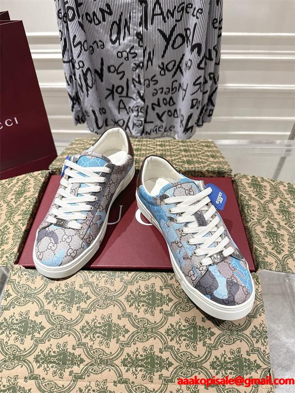 Gucci Aceシリーズグッチスニーカーコピー2026トレンド最新リラックス感メンズシューズ
