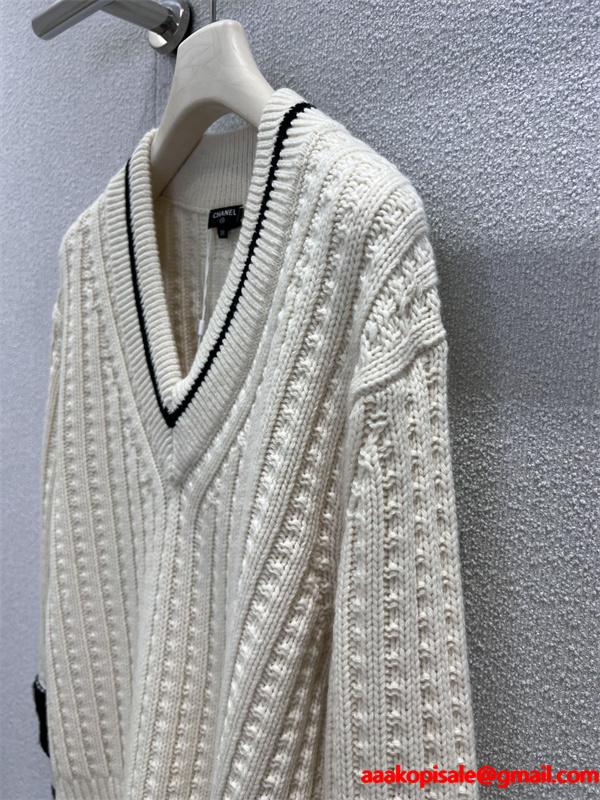 品質保証♥シャネルセータースーパーコピー2026お洒落CHANEL男女兼用ニットウェア